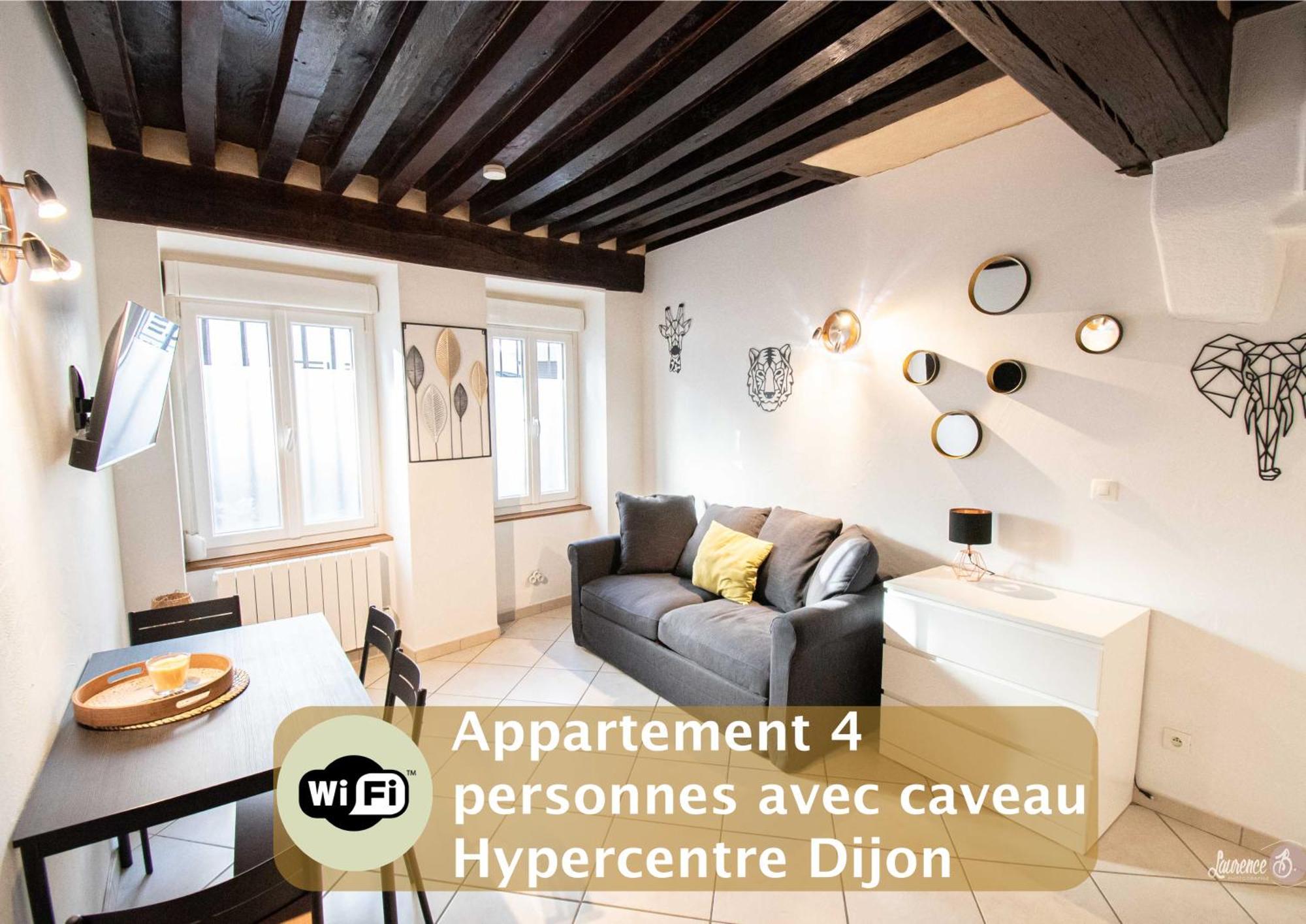 Residence Le Zola Compose De 3 Appartements Distincts En Hyper Centre De Dijon Avec Wifi ภายนอก รูปภาพ