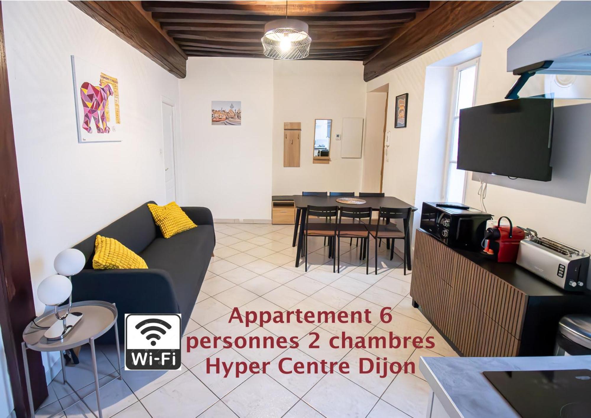 Residence Le Zola Compose De 3 Appartements Distincts En Hyper Centre De Dijon Avec Wifi ภายนอก รูปภาพ